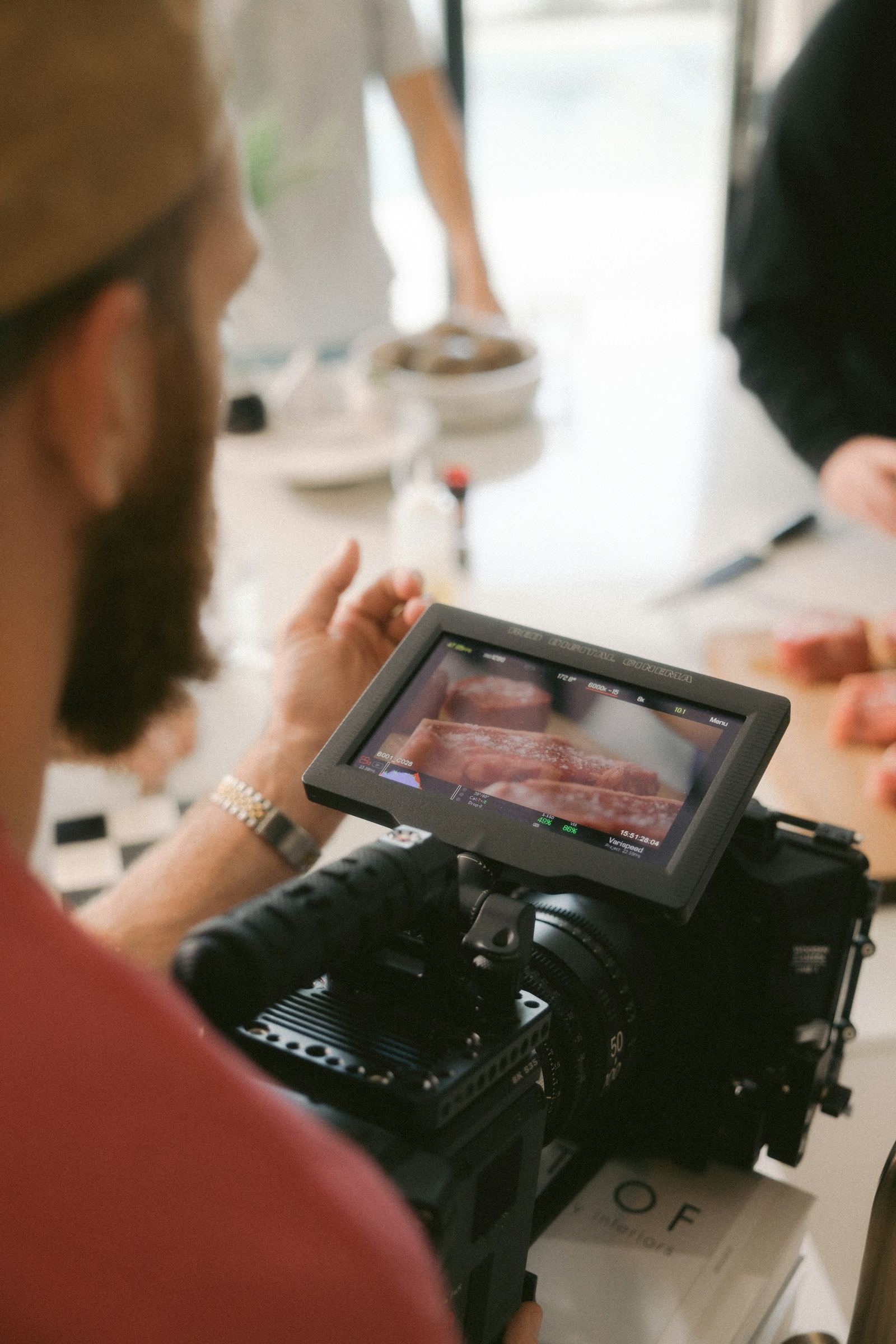 318 Studio behind the scenes on a production shoot